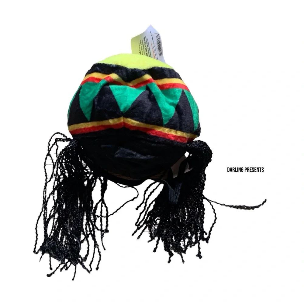 Pet Supplies Plus Rasta Dreadlocks Hat Dog Color Multi Size L/XL